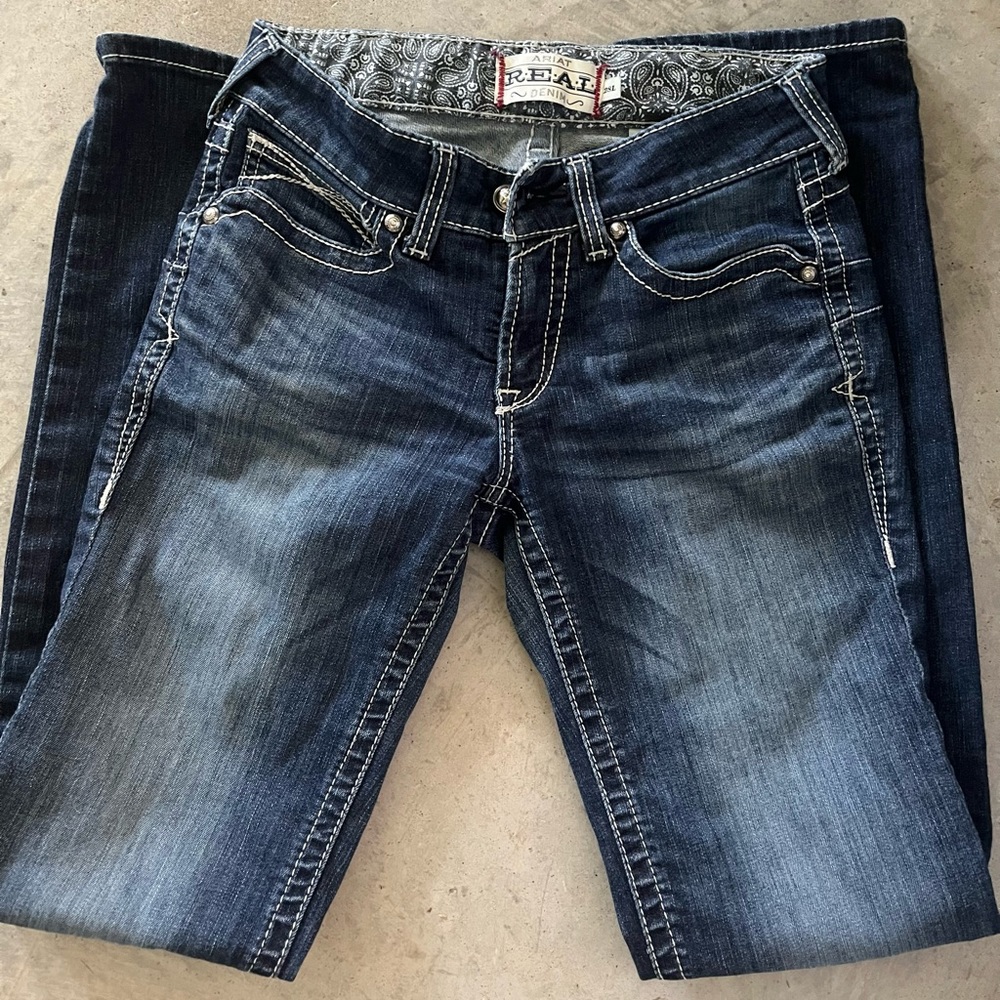 Ariat REAL Straight Leg Jean 28L